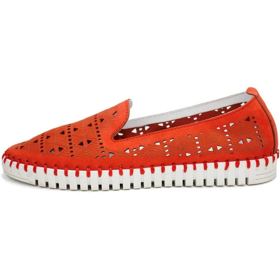 Eric Michael Maria Women's Shoe (RED NUB, EU 37/ US 6-6.5)