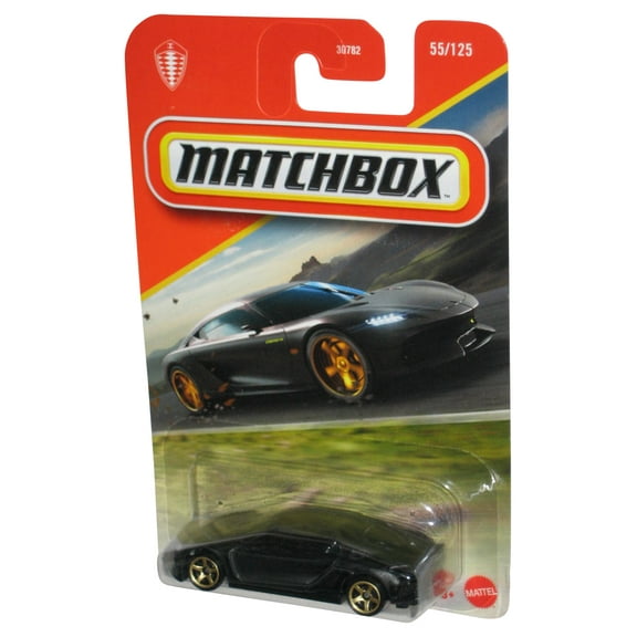 Matchbox Black 2021 Koenigsegg Gemera (2024) Mattel Toy 55/125