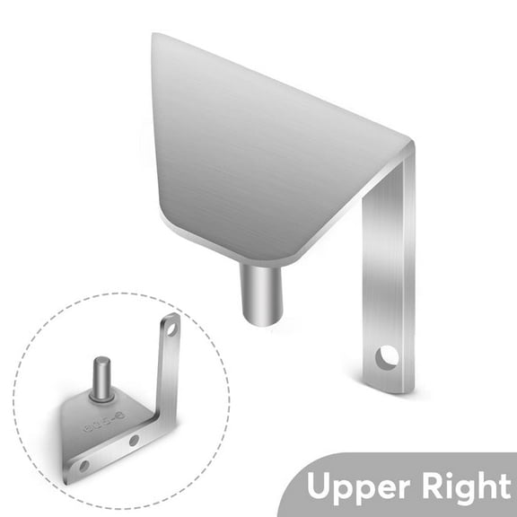 TITTLA 24" Dual Zone Wine Cooler or Beverage Fridge Door Hinge,Stainless steel