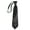 Black, variant on LED Light Up Pre-Tied Necktie Glitter Sequins Luminous Tie Club Party Neckwear