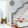 thumbnail image 6 of Lumiparty 6ft Christmas Garland with 20 LED Lights, Prelit Xmas Garland for Mantle with Timer, 8 Lighting Modes, for Indooor Outdoor Fireplace Stairs Railing Decorations, 6 of 7