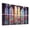 Color 1, variant on Stained Glass Style 8 Pack Art Acoustic Panels Sound Absorbing Birds Flowers Branches Decorative Soundproof Wall Panels Self Adhesive for Nursery Game Room Bedroom 48"x32"