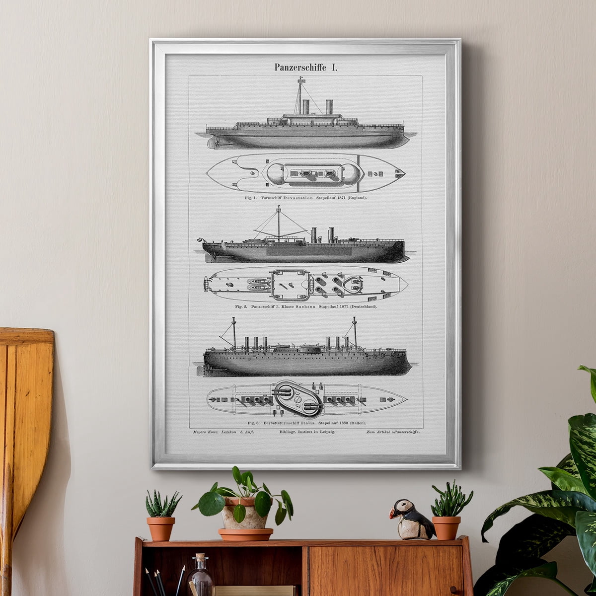 Industrial Ship Premium Classic Framed Print - Ready to Hang