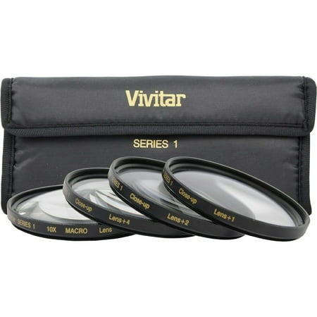 4-Pc Vivitar +1/+2/+4/+10 Close Up Macro Lens Kit For Panasonic Lumix (Panasonic Lumix Dmc Lx7 Best Price)