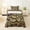 Green Brown 02, variant on Feelyou Camo Dripping Football Twin Sheets for Girls, Camouflage Polkadot Bedding, Beige Green, 3-Piece, 1 Flat Sheet, 1 Fitted Sheet and 1 Pillowcase