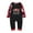 Red-Baby, variant on Odeerbi Christmas Pajamas for Family Holiday Long Sleeve Family Christmas Pajamas Matching Sets Dad Parent-Child Printed Home Wear Two-Piece Sleepwear Xmas Family Matching PJs Set Red