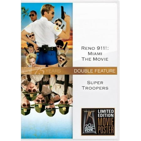 Reno 911!: Miami / Super Troopers (DVD) (Best Of Reno 911)