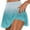 Light Blue, variant on Kaemgyyd Women's Mini Tennis Skirt with Shorts Athletic Workout Cute Golf Skorts Trendy Gradient Summer Gym Clothes
