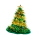 thumbnail image 2 of Sombrero de de Navidad con accesorio fotográfico de estrella para actuación en el escenario para adultos y niños Luz verde dorada, 2 of 9