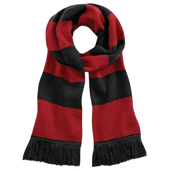 Beechfield Varsity Winter Scarf (Double Layer Knit)