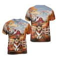 thumbnail image 3 of Thanksgiving Shetland Sheepdog Pilgrim Grateful, Thankful, Blessed Fall Welcome All Over Print 3D Shirt Unisex Merch Sheltie Dog Lover Gifts - 00021, 3 of 6