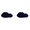 Navy*8, variant on 4 Pair Self Adhesive Shoe Heel Patch Repair Patches for Back of Sports Shoes, Shoes, and High Heels