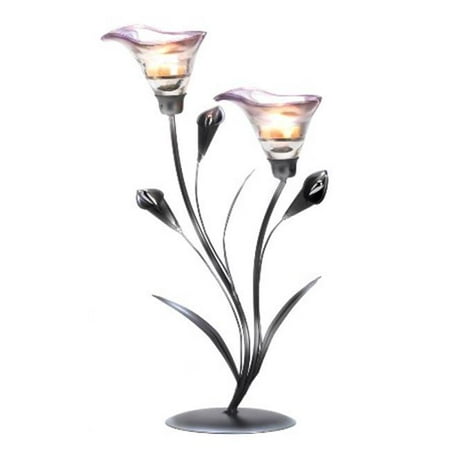 - Zingz & Thingz 57070473 Calla Lily Flowering Tealight Candle Holder