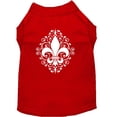 thumbnail image 4 of Pet Dog  Cat Shirt Screen Printed, "Henna Fleur De Lis", 4 of 9
