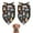 Black Princess Castle, variant on Dog Bandana 2 Pack,Black Princess Castle Rainbow Pattern Bandanas for Dogs,Cat Bandana,Small/ Large Dog Bandana 2 Size,Dog Bandanas