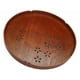 thumbnail image 5 of Bandeja redonda de madera, bandeja de té, bandeja de cocina, bandeja de madera para servir, plato para servir para baño, decoración otomana para el 30cm, 5 of 8