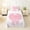 White Pink C, variant on Feelyou Girly Pink Bowknot Initial K Bed Sheets, Kawaii Princess Crown Full Size Sheets, 4 Pieces, 1 Flat Sheet, 1 Fitted Sheet and 2 Pillowcases
