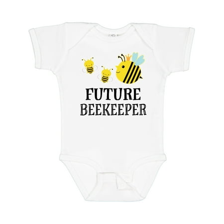 

Inktastic Future Beekeeper Honey Bee Gift Baby Boy or Baby Girl Bodysuit
