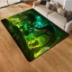 thumbnail image 3 of Game World of Warcraft Carpet for Living Room Rugs Camping Stranger Things Picnic Mat Anti-Slip E-sports Rug Yoga Mat Fans Gift, 3 of 5