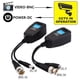 thumbnail image 4 of Transmisor pasivo de balun de Video, 1 par pasivo CCTV Coaxial BNC Transceptor de balun de Potencia de Video a Conector RJ45 EOTVIA No, 4 of 7