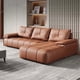 thumbnail image 4 of Luxury Leather Sofa Living Room European Modern Elegant Sofa Comfortable Lounge Sofa Sala De Estar De Luxo Home Furniture My Lux Decor Round, 4 of 18