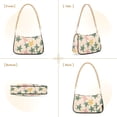 thumbnail image 7 of FORMRS Womens Shoulder Bag with Chain Strap Clutch Purse Cute Tote Handbag, Pastel Pink Stars, 7 of 7