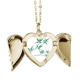 thumbnail image 1 of Cultura bambu pintura verde Collar colgante en forma de melocotón con alas Unbranded M, 1 of 3