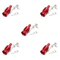 thumbnail image 2 of kurtrusly Car Whistles Acoustical Aluminium Alloy Muffler Automobile Polishing Craft Red 5Set, 2 of 6