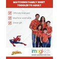 thumbnail image 5 of Marvel Spider-Man Men's Button Front Hawaiian Shirt Peach, 5 of 7