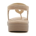 thumbnail image 6 of kamemir Women Sandals Women's Nature Sandals(Khaki,8.5), 6 of 6