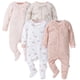 thumbnail image 1 of Pijamas Gerber Paquete de 4 para Bebés Niñas Sleep N Play 3-6M, 1 of 6