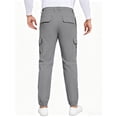 thumbnail image 2 of SPECIAL MAGIC Men's Cargo Hiking Pants Lightweight Quick Dry Water Resistant Jogger Pants with Stretch Fabric and Multi Pockets, 2 of 6