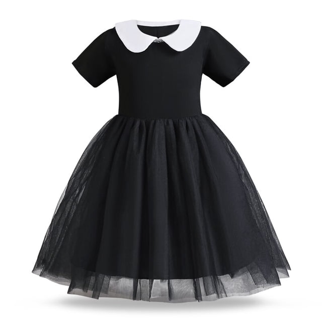 Disfraz de película de los vientos góticos para niñas, vestido de fiesta de Carnaval y Halloween, para niños de 4 a 10 años Fivean unisex