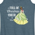 thumbnail image 3 of Disney - Full Of Christmas Cheer Tiana - Women's Racerback Tank Top, 3 of 5