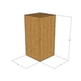 thumbnail image 2 of 5x5x10 Kraft Brown Corrugated Shipping Boxes, 32 ECT Single-Wall, Qty 10, 2 of 3