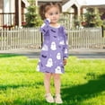 thumbnail image 7 of Halloween Cartoon Ghost Girls'long-sleeved dress Thickened A-dress Warm Dress Basic Shirt Party Dresses, 7 of 7