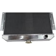 thumbnail image 6 of 52mm 3Row Aluminum Radiator For 1973-1975 Jeep CJ6 All Models with Manual&Automatic Transmission 1973 1974 1975, 6 of 6