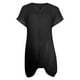 thumbnail image 4 of Vestido de punto para mujer - Vestido corto de playa con cuello en V y manga corta para piscina/fiesta en la playa, 4 of 4