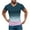 Navy, variant on Fznquz Blue Shirt Men Short Sleeve V Neck Summer Gradient Big & Tall T-Shirts L