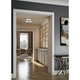 thumbnail image 2 of Gilliam Collection Three-Light Matte Black New Traditional Flush Mount, 2 of 9
