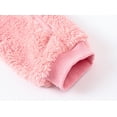 thumbnail image 4 of Curuila Infant Boys Girls Outwear Winter Solid Long Sleeve Zipper Hooded Coat Jumpsuit With Ears Long Jacket Pink Size 0-6 Months, 4 of 7