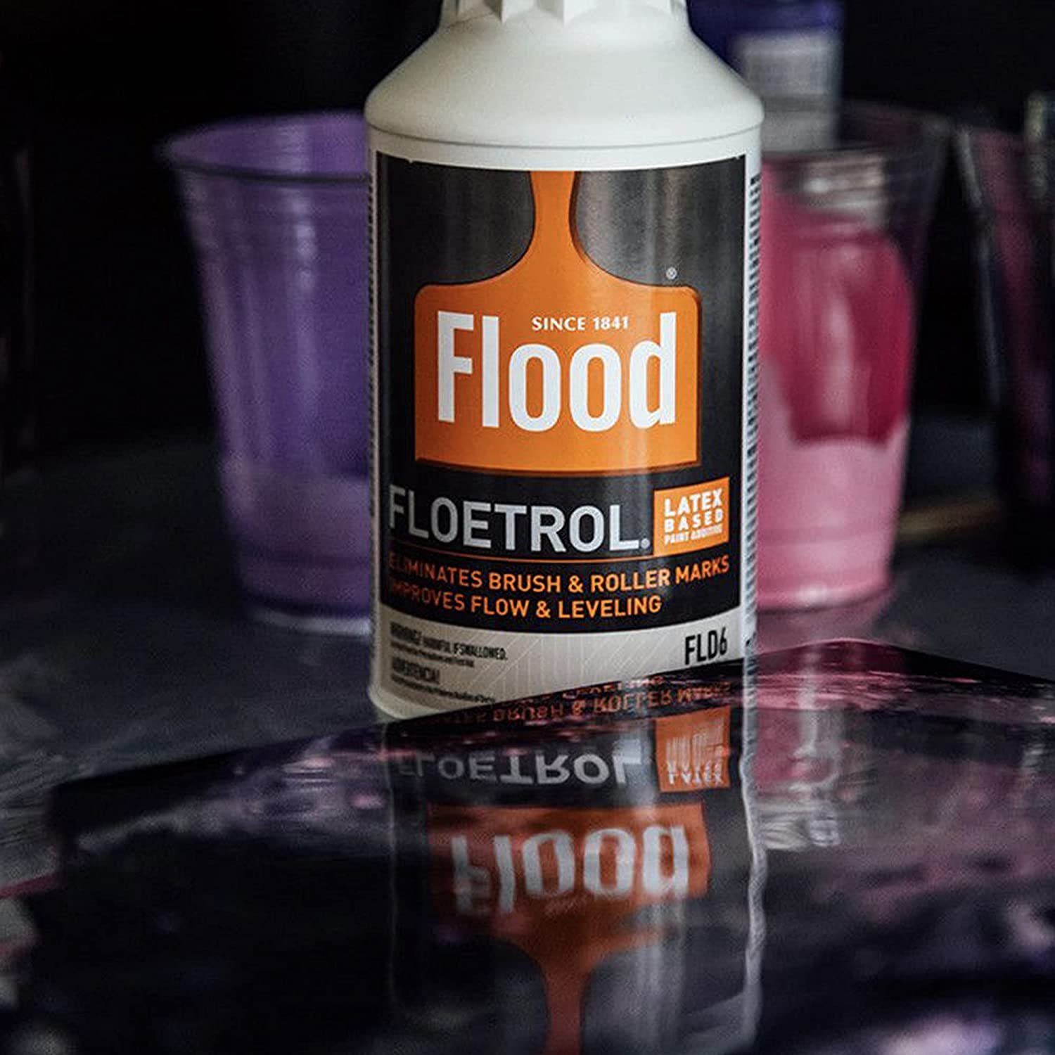 Floetrol Pouring Medium for Acrylic Paint  Flood Flotrol Additive  Pixiss Acrylic Pouring Oil for Creating Cells Perfect Flow 100% Pure High Grade Silicone 100ml/3.3-Ounce - image 3 of 8