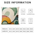thumbnail image 6 of Acheng Bohemian Throw Pillow Covers, Mid Century Moon Sun Modern Decorative Throw Cushion Case, 2-Pack Double-Side Printed Pillowcases for Sofa and Living Room White, 6 of 6