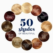 Clairol Nicen Easy Permanent Hair Color Cream, 6.5 Lightest Brown, Hair Dye, 1 Application