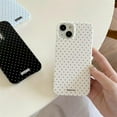 thumbnail image 2 of Compatible with iPhone Case with Cute Fashion Polka Dot Aesthetics Design Simple Case for Soft TPU Slim Protection Case, 2 of 7