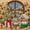 DIY Christmas Pearl Diamond Painting Art Kit #B, variant on 2026 Christmas Window Framed Pearl Art Wall Decor 8x8 inch, Window Framed Christmas DIY Pearl Bead Painting Kits for Adult, Christmas Party Decorations for Home Wall Decor