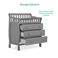 Dream on Me Marcus Changing Table and Dresser, Storm Gray