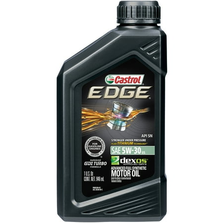 (3 Pack) Castrol EDGE 5W-30 Advanced Full Synthetic Motor Oil, 1