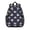 Astronaut and Cloud, variant on Astronaut and Rocket Black Pattern Backpack for School, Cute School Bag with Adjustable Shoulder Straps and Padded Back, 15"x11.42"x5.5"