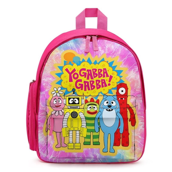 Yo Ga-Bba Cartoon Gab-Baland Lightweight Backpack Shoulder Bag Adjustable Straps Backpacks Daypack Travel Camping